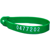 Omnimed® 484115-G Plastic Numbered Truck Seals, Green, 100/Pack