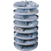 Durham 17" Diameter Rotabin® Revolving Parts Storage Shelving Center 1104-95 - 4 Shelves