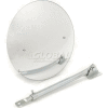Round Acrylic Convex Mirror W/Plastic Back, Indoor, 18" Dia., 160° Viewing Angle