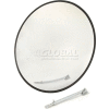 Round Acrylic Convex Mirror, Outdoor, 26" Dia., 160° Viewing Angle