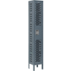 Global Industrial Infinity® Single Tier 1 Dr Ventilated Locker, 12"Wx12"Dx72"H, Assembled