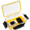 Plano Guide Series Airtight & Waterproof Storage Case, 11"L x 7-1/4"W x 4"H, Yellow