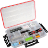 Plano Guide Waterproof StowAway® w/O-Ring Seal Box, 14"W x 9"D x 1-7/8"H, Clear - Pkg Qty 2