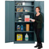 Paramount® Storage Cabinet Easy Assembly 36X24X78 Gray
																			