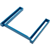 Global Industrial Cabinet Base For Modular Drawer Cabinet, Blue, 30"W x 27"D