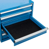 Drawer Mat Kit for 30"Wx27"D Global Industrial Modular Drawer Cabinet, Black