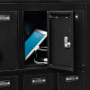 Global™ Tablet & Cell Phone Charging Locker - 8 Door w/Keyed Lock & Hasp and Master Door Open
																			