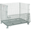 Global Industrial, Folding Wire Container, 48"L x 40"W x 42-1/2"H, 3000 Lb. Capacity
