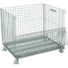 Global Industrial Folding Wire Container 40"L x 32"W x 34-1/2"H 3000 Lb. Capacity
