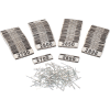 Global Industrial Locker Number Plate Kit, Numbered 2700-2899, 200/Pack