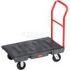 Rubbermaid® FG440300BLA Plastic Deck Platform Truck 36 x 24 1000 Lb. Capacity