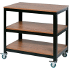 OneSpace Mobile Loft Companion Shelf - Steel with Wood Surface