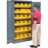 Locking Storage Cabinet 36"W X 18"D X 72"H With Removable Bins - Unassembled
																			