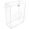 TrippNT Acrylic Small Apparel Dispenser for Hairnet/Beard Covers, 8-1/2"W x 11-5/8"H x 4-1/4"D