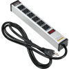 Global Industrial™ Power Strip, 6 Outlets, 15A, 6' Cord