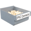 Plastic Storage Drawer 8-3/8 X 4-5/8 - Gray - Pkg Qty 12