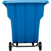 Blue Recycling Tilt Truck 1 Cubic Yard and 1000 lb. Capacity
																			