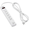 Global Industrial Surge Protected Power Strip, 5+1 Outlets, 15A, 900 Joules, 6' Cord