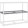 Global Industrial™ Additional Level For Wide Span Rack 60"Wx24"D No Deck 1200 Lb Capacity, Gray
