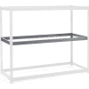 Global Industrial Additional Level For Wide Span Rack 48"Wx24"D No Deck 1200 Lb Capacity, Gray