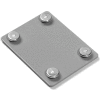 Gray Tie Plate