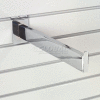 Global Industrial™ 12" Slat Wall Accessory Shelf Bracket Tubular - Pkg Qty 24