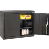 Sandusky Elite Series Desk Height Storage Cabinet EA11361830 - 36x18x30, Black