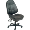 Interion® Multifunction Chair With High Back, Leather, Black