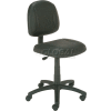 Interion® Task Chair - Leather - Black