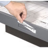 Deluxe Steel Flat File (Gray) - Label Holder