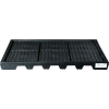 ENPAC® Black Diamond 6 Drum Spillpallet 5115-BD - Low Profile - 3000 Lb. Cap.