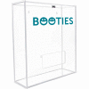 TrippNT Acrylic Medium Apparel Dispenser for Booties, 15"W x 18"H x 6"D