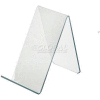 Global Approved 515415 Acrylic Easel W/ 1.25" Lip, 2.5" x 4.125", Acrylic