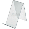 Global Approved 515425 Acrylic Easel W/ 1.75" Lip, 3.5" x 6.5", Acrylic
