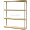 Global Industrial™ Record Storage Rack Without Boxes 72"W x 15"D x 84"H - Tan