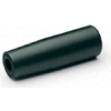 J.W. Winco EN519.6 Elastomer Cylindrical Handle W/Molded-In Thread 28.5mm Dia. 90mm L M12x1.75