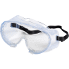 ERB™ 15143 Perforated Impact Resistant Goggles - Anti-Fog, Clear Lens, Black Straps