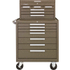 Kennedy® 297XB & 266B 29"W X 20"D X 49-3/4"H 13 Drawer Roller Cabinet & Mechanics Chest Combo