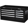 Global Industrial 41-3/8" x 17-15/16" x 22-1/4" 8 Drawer Black Tool Chest