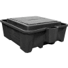 ENPAC® Black Diamond IBC Containment Pallet 5469-BD with No Drain - 3000 Lb. Capacity