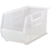 Global Industrial Plastic Stack & Hang Bin, 8-1/4"W x 18"D x 9"H, Clear - Pkg Qty 6
