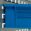 Hanging Lip Allows Louver Attachment of Stack Bin, Bin Box, Stacking Bins, Lock Bins, Hang Bins