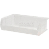 Global Industrial Plastic Stack & Hang Bin, 16-1/2"W x 10-7/8"D x 5"H, Clear - Pkg Qty 6