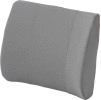 DMI® Relax-a-Bac Lumbar Back Cushion with Insert and Strap, Gray