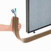 Wiremold BR1600-25 25' Roll Overfloor Raceway Cord Cover - 1" X 3/4 " Center Chase, Brown, Priced/ft - Pkg Qty 50