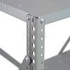 Clip Style Steel Shelving - 14 Gauge Steel Uprights