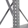 Clip Style Steel Shelving - Bolted Cross Braces for Rigidity