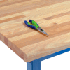 Global Industrial™ 60"W x 30"D x 1-3/4" Thick Ash Safety Edge Workbench Top