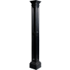 Mayne® Liberty Lamp Post w/o Mount, 9-3/4"L x 9-3/4"W x 73-1/4"H, Black
