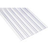 PVC Strip Curtain Bulk Roll, Clear Scratch Resistant Ribbed Strip Curtain